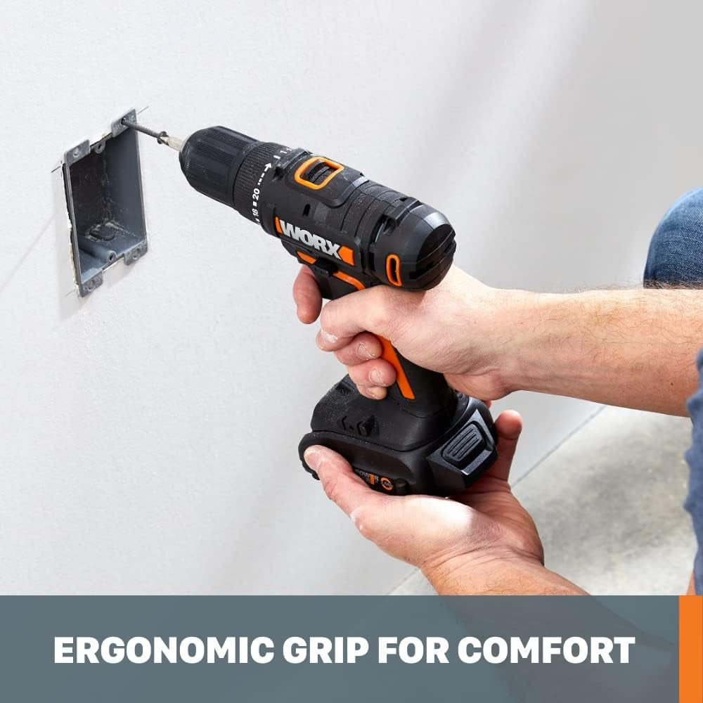 WX108L 20V 1/2" Cordless Drill Driver Power Share - (Batteries & Charger Included)