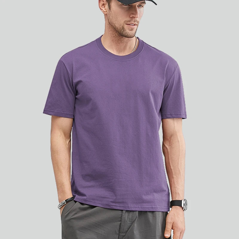 Free Ship T-Shirts Men Women Summer Cotton Male Tshirt Casual Short Sleeves Tee Shirt Female Basic Plain Tops Oversized S-5XL