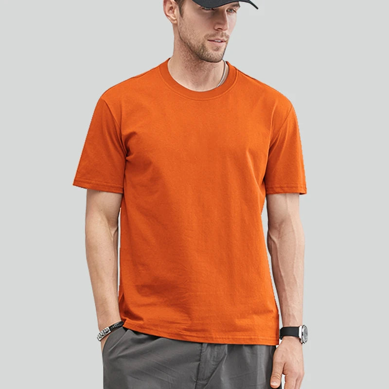 Free Ship T-Shirts Men Women Summer Cotton Male Tshirt Casual Short Sleeves Tee Shirt Female Basic Plain Tops Oversized S-5XL